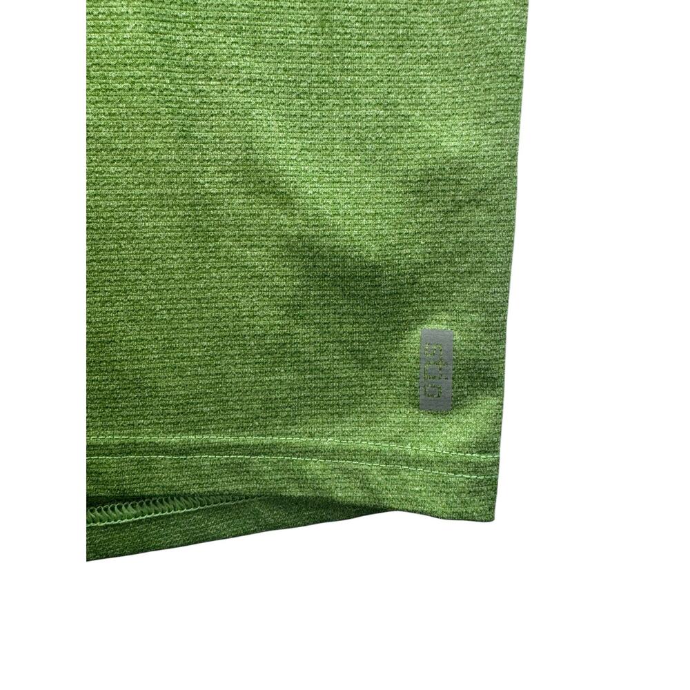Stio Crester Trail Short Sleeve Polo Mens M Green Performance Golf Outdoor - Picture 7 of 8